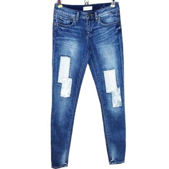 Greywire Patchwork Skinny Jeans - Picture 9 of 9